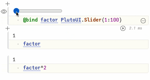 PlutoUI Slider example